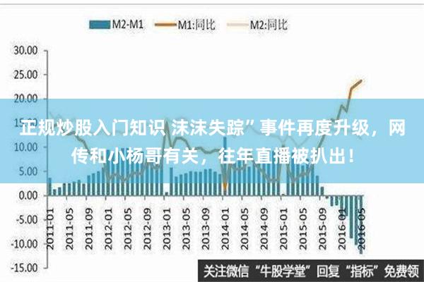 正规炒股入门知识 沫沫失踪”事件再度升级，网传和小杨哥有关，往年直播被扒出！