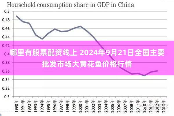 哪里有股票配资线上 2024年9月21日全国主要批发市场大黄花鱼价格行情