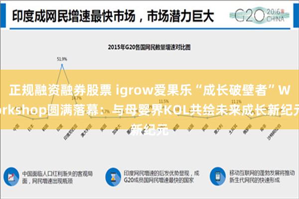 正规融资融券股票 igrow爱果乐“成长破壁者”Workshop圆满落幕：与母婴界KOL共绘未来成长新纪元