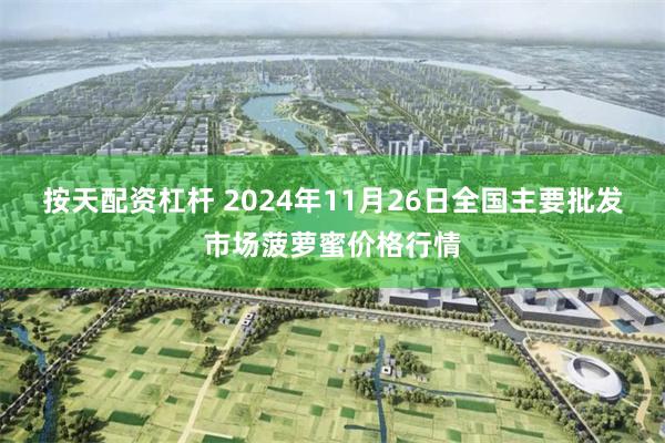 按天配资杠杆 2024年11月26日全国主要批发市场菠萝蜜价格行情