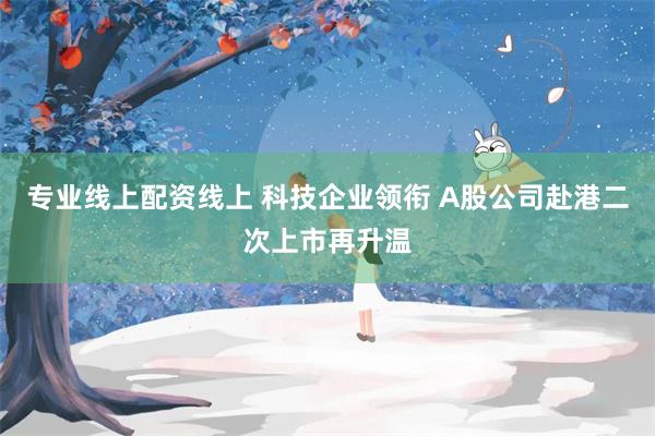 专业线上配资线上 科技企业领衔 A股公司赴港二次上市再升温